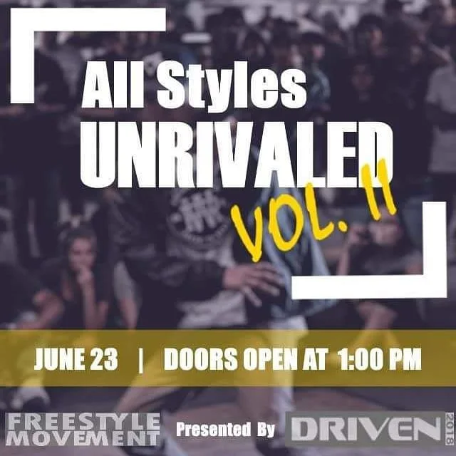 All Styles Unrivaled Vol. 2 event artwork