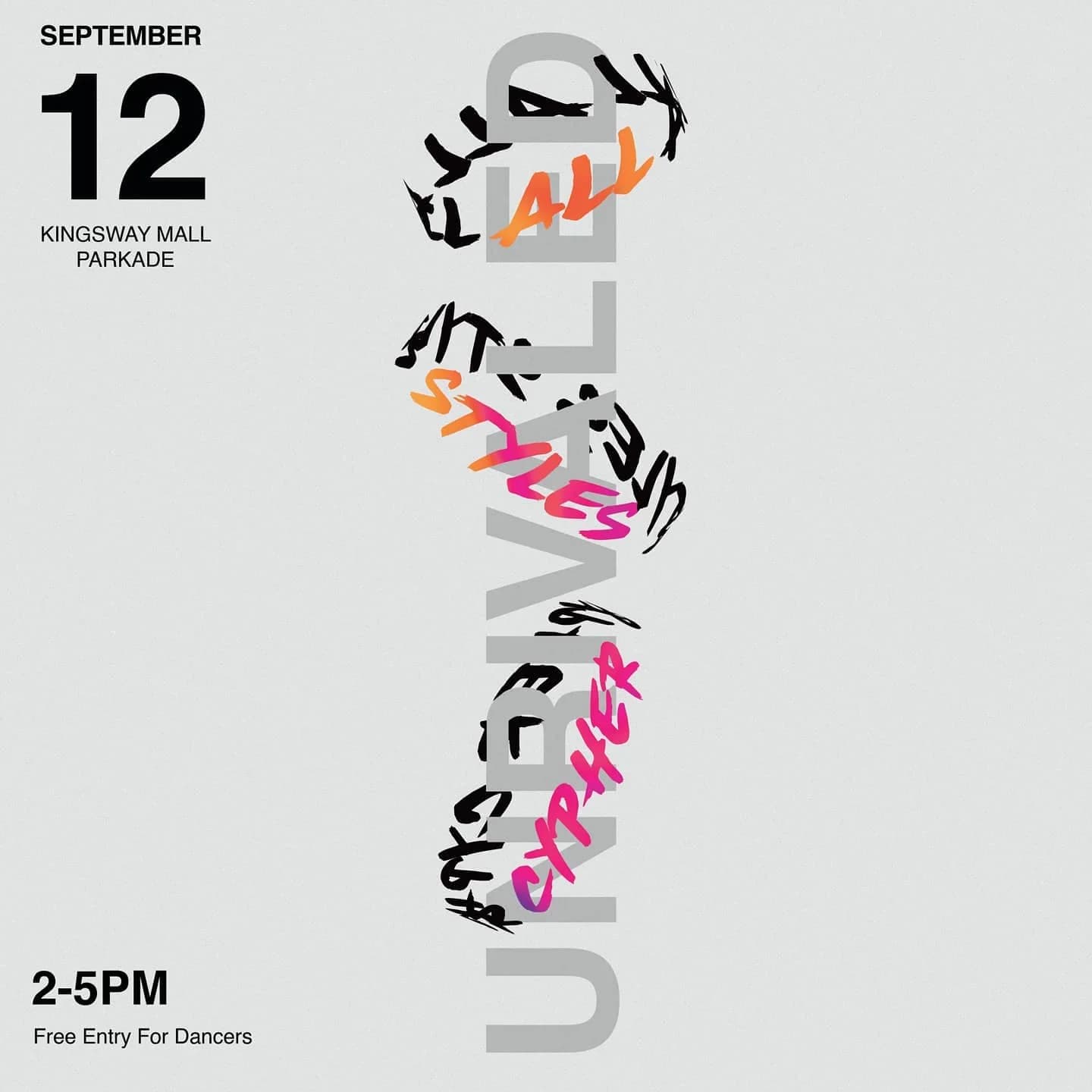 All Styles Unrivaled: Cypher Edition event artwork